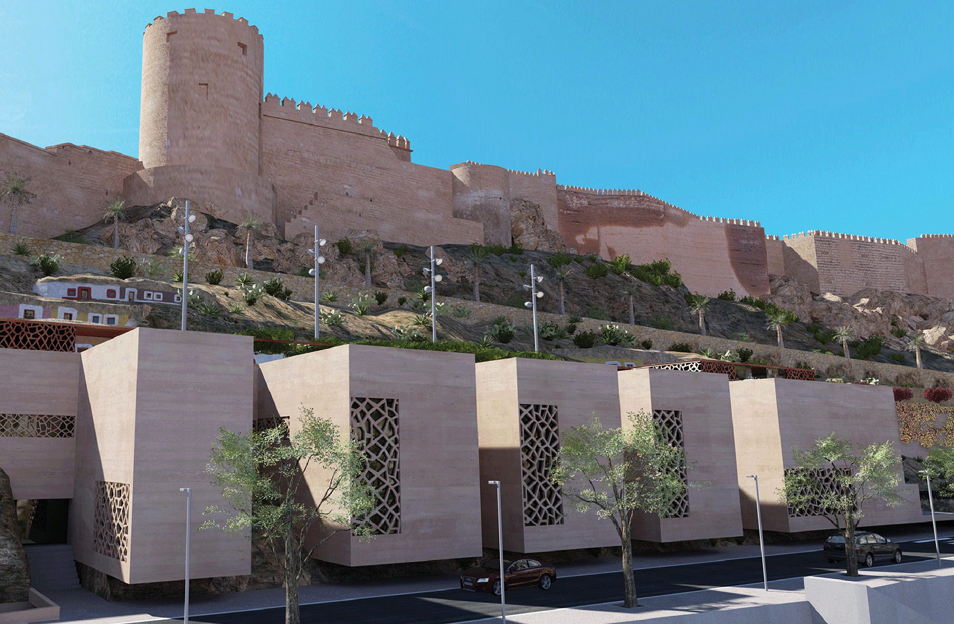 CONCURSO ENTORNO MESÓN GITANO. ALMERÍA 